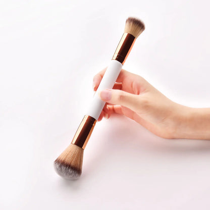 Elegant Dual-End Makeup Brush